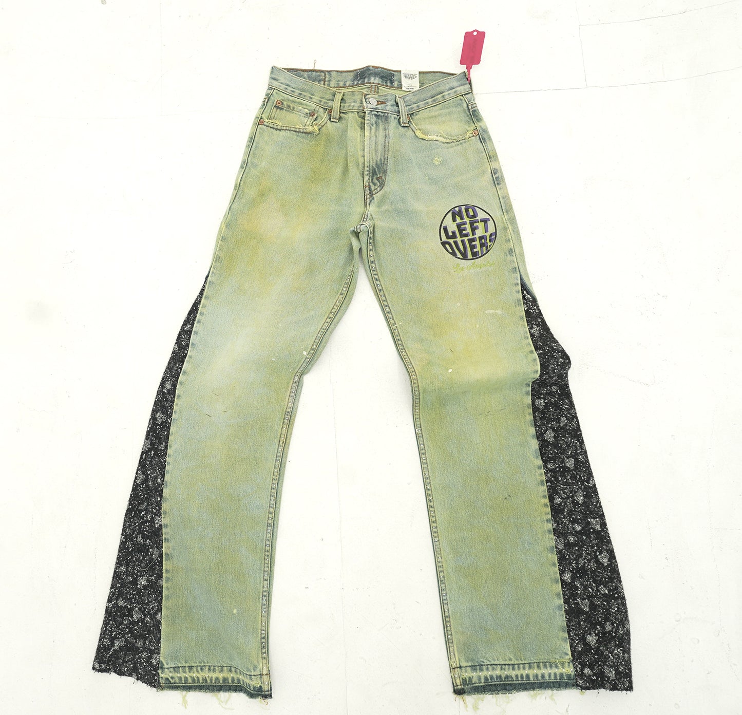 NL Wide Leg Denim (Lime)