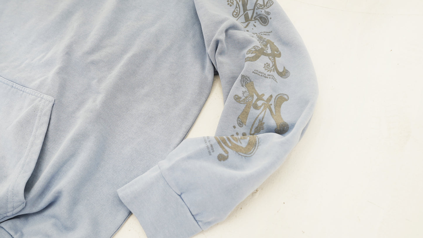 City Global "reflective" Hoodie (Blue)